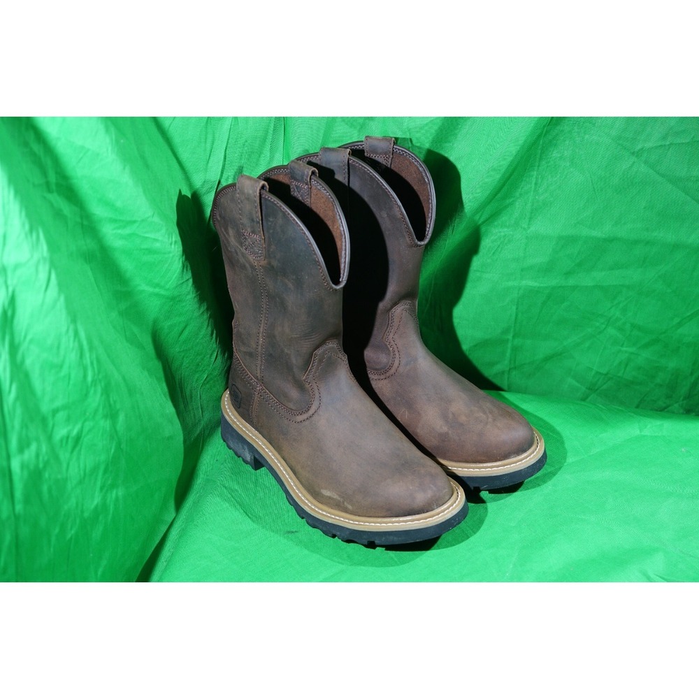 Noble Outfitters Ranch Tough Steel Toe Work Boots‎ Mens 8W Wide